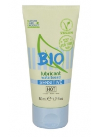 Органический лубрикант для чувствительной кожи Bio Sensitive - 50 мл. - HOT - купить с доставкой в Петрозаводске