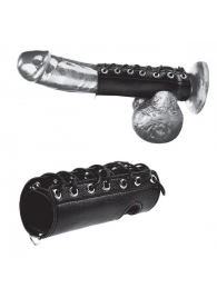 Сбруя на член на шнуровке 5  Cock Sheath - BlueLine - купить с доставкой в Петрозаводске