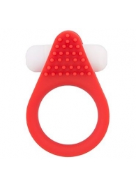 Красное эрекционное кольцо LIT-UP SILICONE STIMU RING 1 RED - Dream Toys - в Петрозаводске купить с доставкой