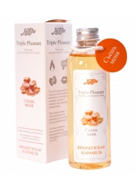 Эликсир Triple Pleasure  Французская карамель  - 130 гр. - JULEJU - купить с доставкой в Петрозаводске