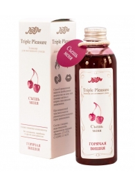 Эликсир Triple Pleasure  Горячая вишня  - 130 гр. - JULEJU - купить с доставкой в Петрозаводске