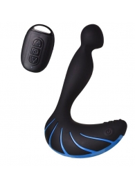 Чёрно-синий массажер простаты Erotist Third - Erotist Adult Toys - в Петрозаводске купить с доставкой