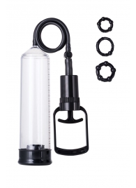 Вакуумная помпа A-toys с уплотнителем и эрекционными кольцами - A-toys - в Петрозаводске купить с доставкой