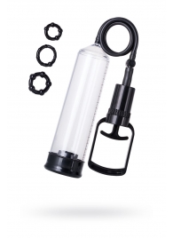 Вакуумная помпа A-toys с уплотнителем и эрекционными кольцами - A-toys - в Петрозаводске купить с доставкой