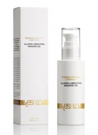 Массажный гель-смазка на силиконовой основе Allover Massage Gel - 100 мл. - YESforLOV - купить с доставкой в Петрозаводске