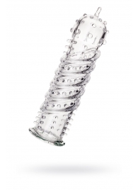 Прозрачная насадка на пенис TOYFA A-Toys - 15,5 см. - A-toys - в Петрозаводске купить с доставкой