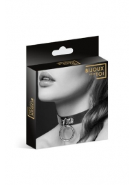 Узенький ошейник из полиуретана с кольцом - Bijoux Pour Toi - купить с доставкой в Петрозаводске