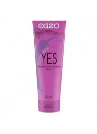 Согревающий лубрикант на водной основе Egzo Yes - 50 мл. - EGZO - купить с доставкой в Петрозаводске