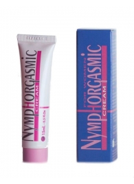 Возбуждающий крем для женщин Nymp-Orgasmic - 15 мл. - RUF - купить с доставкой в Петрозаводске
