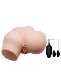 Телесный полуторс с двумя любовными тоннелями и вибрацией - Baile - в Петрозаводске купить с доставкой