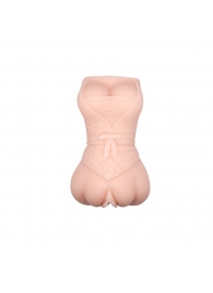 Мастурбатор-вагина с эффектом смазки в виде женской фигурки - Baile - в Петрозаводске купить с доставкой
