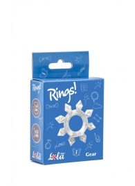 Прозрачное эрекционное кольцо Rings Gear - Lola Games - в Петрозаводске купить с доставкой