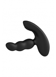 Черный силиконовый стимулятор простаты Levett Nitoc с пультом ДУ - Levett - в Петрозаводске купить с доставкой