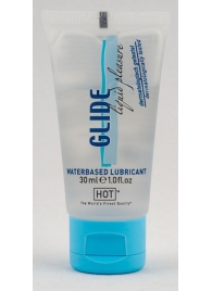 Интимная смазка на водной основе Glide - 30 мл. - HOT - купить с доставкой в Петрозаводске
