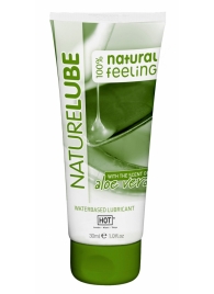 Смазка на водной основе с алоэ вера Nature Lube - 30 мл. - HOT - купить с доставкой в Петрозаводске