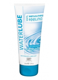 Гель-смазка на основе чистой родниковой воды WaterLube - 30 мл. - HOT - купить с доставкой в Петрозаводске
