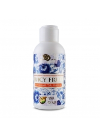 Интимный гель на водной основе JUICY FRUIT с ароматом пина колада - 100 мл. - БиоМед - купить с доставкой в Петрозаводске