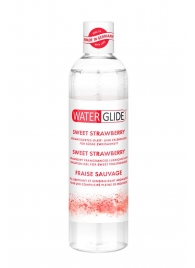 Лубрикант на водной основе с ароматом клубники SWEET STRAWBERRY - 300 мл. - Waterglide - купить с доставкой в Петрозаводске