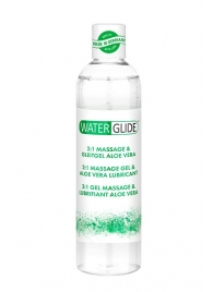 Гель-смазка 2-в-1 MASSAGE   LUBRICANT ALOE VERA - 300 мл. - Waterglide - купить с доставкой в Петрозаводске