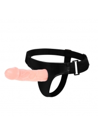Телесный фаллоимитатор на трусиках Jessica Strap-On - 15,5 см. - Baile - купить с доставкой в Петрозаводске