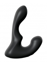Черный анальный вибростимулятор P-Spot Milker - 14 см. - Pipedream - в Петрозаводске купить с доставкой