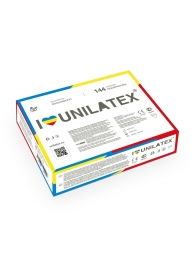 Разноцветные ароматизированные презервативы Unilatex Multifruits - 144 шт. - Unilatex - купить с доставкой в Петрозаводске