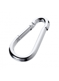 Серебристый карабин TOYFA Metal - ToyFa - купить с доставкой в Петрозаводске