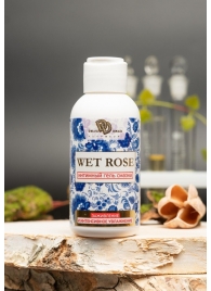 Интимный гель-смазка WET ROSE - 100 мл. - БиоМед - купить с доставкой в Петрозаводске