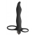 Черная вибронасадка для двойного проникновения Flirtini - 15,9 см. - Lola Games - купить с доставкой в Петрозаводске