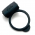 Темно-серое эрекционное кольцо Vibrating Love Ring с вибрацией - Fifty Shades of Grey - в Петрозаводске купить с доставкой