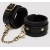 Черные оковы на ноги Bound to You Faux Leather Ankle Cuffs - Fifty Shades of Grey - купить с доставкой в Петрозаводске