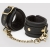 Черные наручники Bound to You Faux Leather Wrist Cuffs - Fifty Shades of Grey - купить с доставкой в Петрозаводске