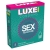 Ребристые презервативы LUXE Royal Sex Machine - 3 шт. - Luxe - купить с доставкой в Петрозаводске