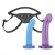 Страпон унисекс Beginners Strap-On с 2 насадками - 15 и 13 см. - Lux Fetish - купить с доставкой в Петрозаводске