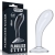 Прозрачный стимулятор простаты Flawless Clear Prostate Plug - 15 см. - Lovetoy - в Петрозаводске купить с доставкой