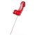 Красный леденец в форме фаллоса со вкусом виски - Sosuчki - купить с доставкой в Петрозаводске