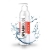 Возбуждающий гель-лубрикант SPLASHGLIDE HOT STIMULATIVE - 330 мл. - Splashglide - купить с доставкой в Петрозаводске