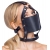 Черный намордник с кляпом-шаром Head Harness With A Gag - Orion - купить с доставкой в Петрозаводске