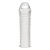Текстурированная насадка на пенис Clear Textured Penis Enhancing Sleeve Extension - 16,5 см. - BlueLine - в Петрозаводске купить с доставкой