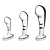 Набор из 3 стальных стимуляторов простаты Stainless Steel P-spot Training Set - b-Vibe - в Петрозаводске купить с доставкой