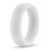 Белое люминесцентное эрекционное кольцо Silicone Glo Cock Ring - Blush Novelties - в Петрозаводске купить с доставкой