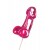 Розовый леденец в форме члена со вкусом айриш крим - 80 гр. - Sosuчki - купить с доставкой в Петрозаводске