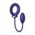 Фиолетовое эрекционное виброкольцо с анальным шариком Eclipse - ONE DC B.V. - в Петрозаводске купить с доставкой