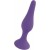 Фиолетовая анальная втулка Silcone Purple Plug Medium - 11 см. - Boys of Toys