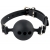 Силиконовый кляп-шар с отверстиями для дыхания Silicone Breathable Ball Gag Small - Pipedream - купить с доставкой в Петрозаводске
