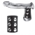 Утяжка на пенис на кнопочках 100% PVC STRAP WITH METAL SNAP - BlueLine - купить с доставкой в Петрозаводске