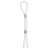 Прозрачное эрекционное кольцо-лассо SILICONE LASSO COCK RING DUAL BEADS - NMC - в Петрозаводске купить с доставкой