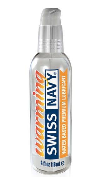 Разогревающий лубрикант на водной основе Swiss Navy Warming Lube - 118 мл. - Swiss navy - купить с доставкой в Петрозаводске