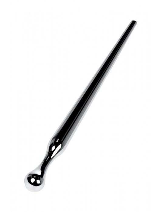 Серебристый уретральный плаг-игла TOYFA Metal - 10 см. - ToyFa - купить с доставкой в Петрозаводске