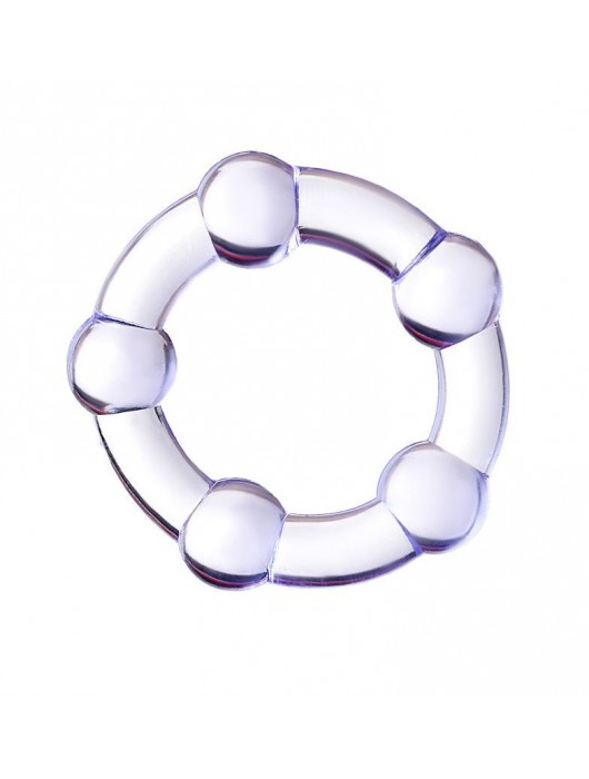 Фиолетовое эрекционное кольцо A-Toys - A-toys - в Петрозаводске купить с доставкой